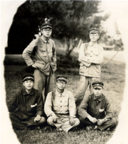 Saburo and friends, 1943