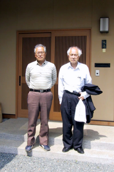 Saburo Muroga and Mr. Nishizawa