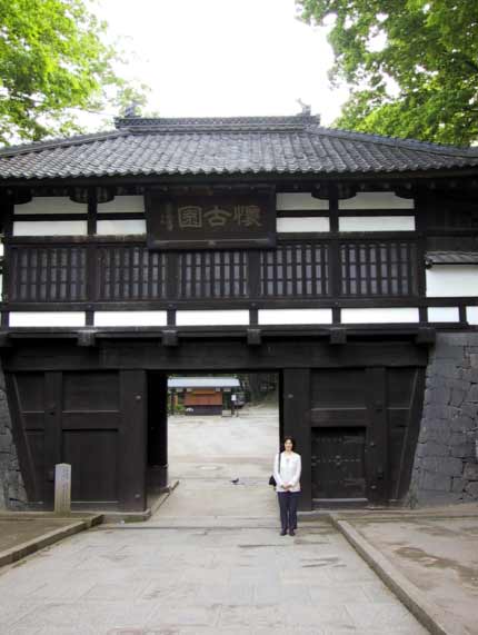 Gate, Komoro Castle