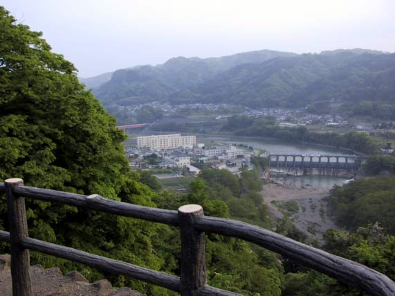 View of Komoro from Castle